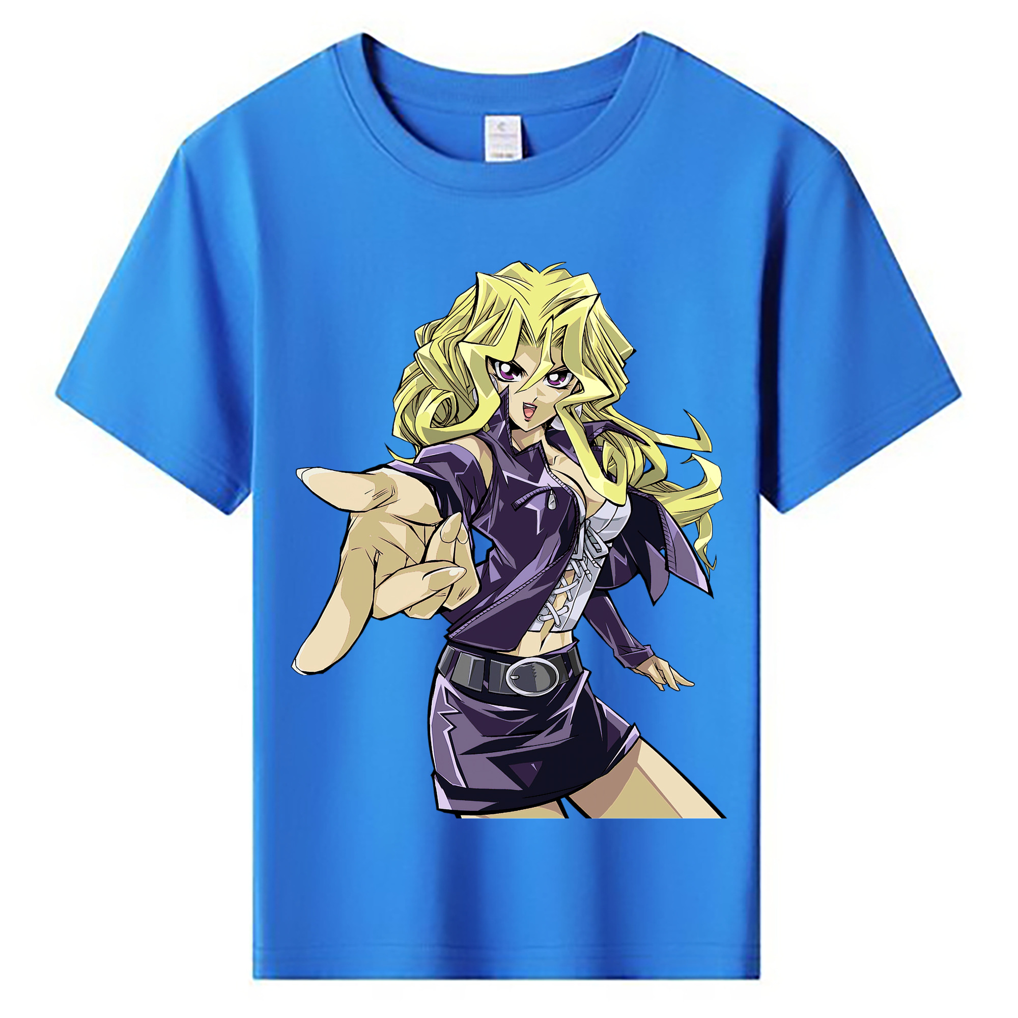 （画像用） 遊☆戯☆王 Yu-Gi-Oh! 綿100％キッズTシャツ（フロントプリント）